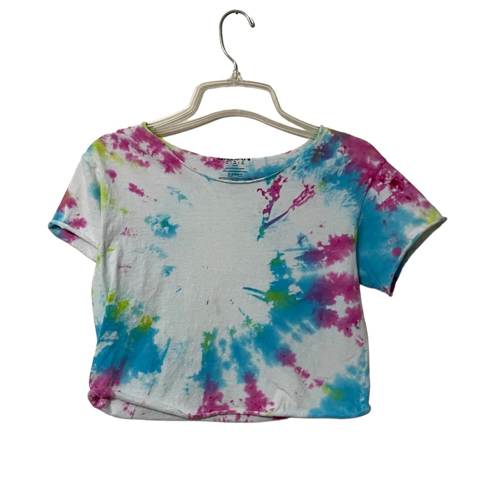 Tie Dye Short Sleeve Shirt Girls Shirt